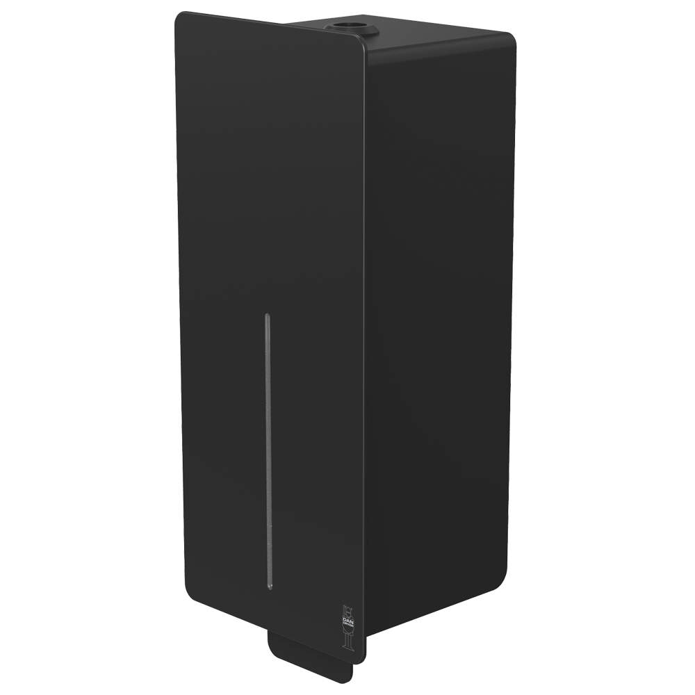 LOKI manual dispenser for soap/disinfectant, black