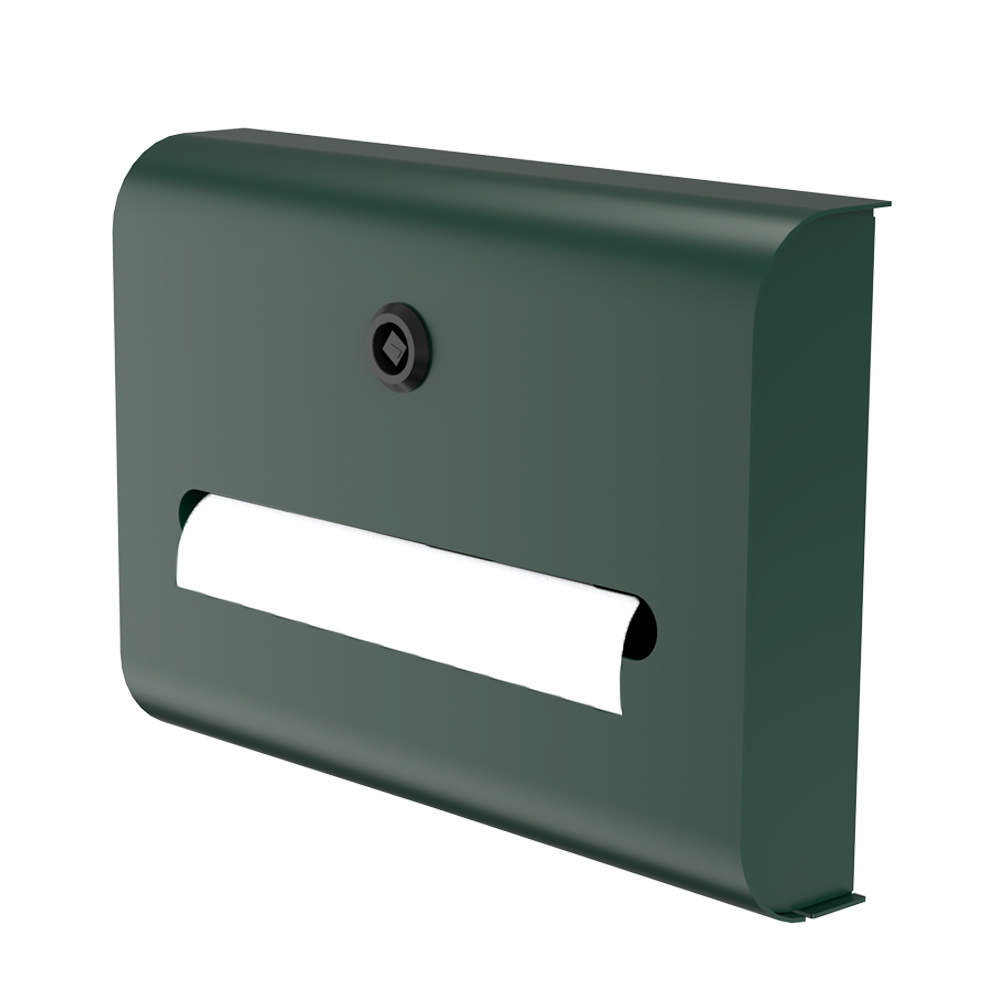 Paper dispenser for BJÖRK baby changing station, optional RAL classic colours