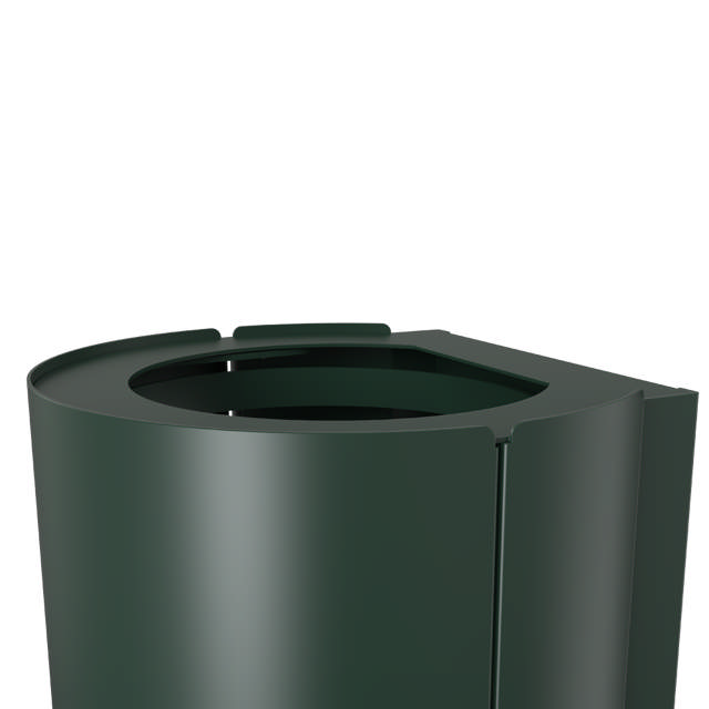 BJÖRK waste bin, 18 L, optional RAL classic colours