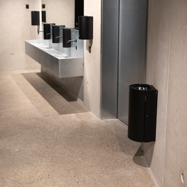 BJÖRK waste bin, 18 L, optional RAL classic colours