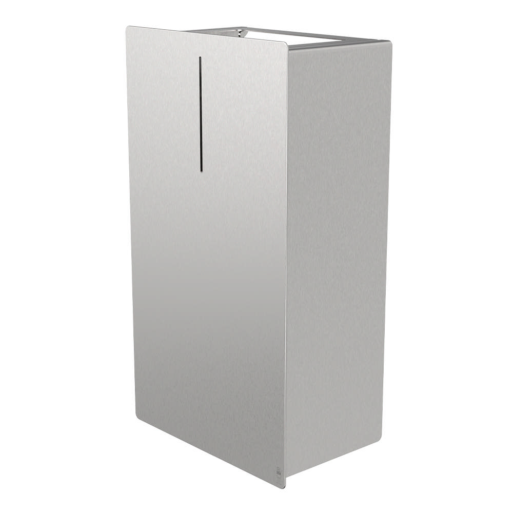 LOKI waste bin, MAXI 30 L, stainless steel
