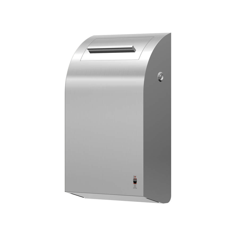 STAINLESS DESIGN sanitary bin, 7 L