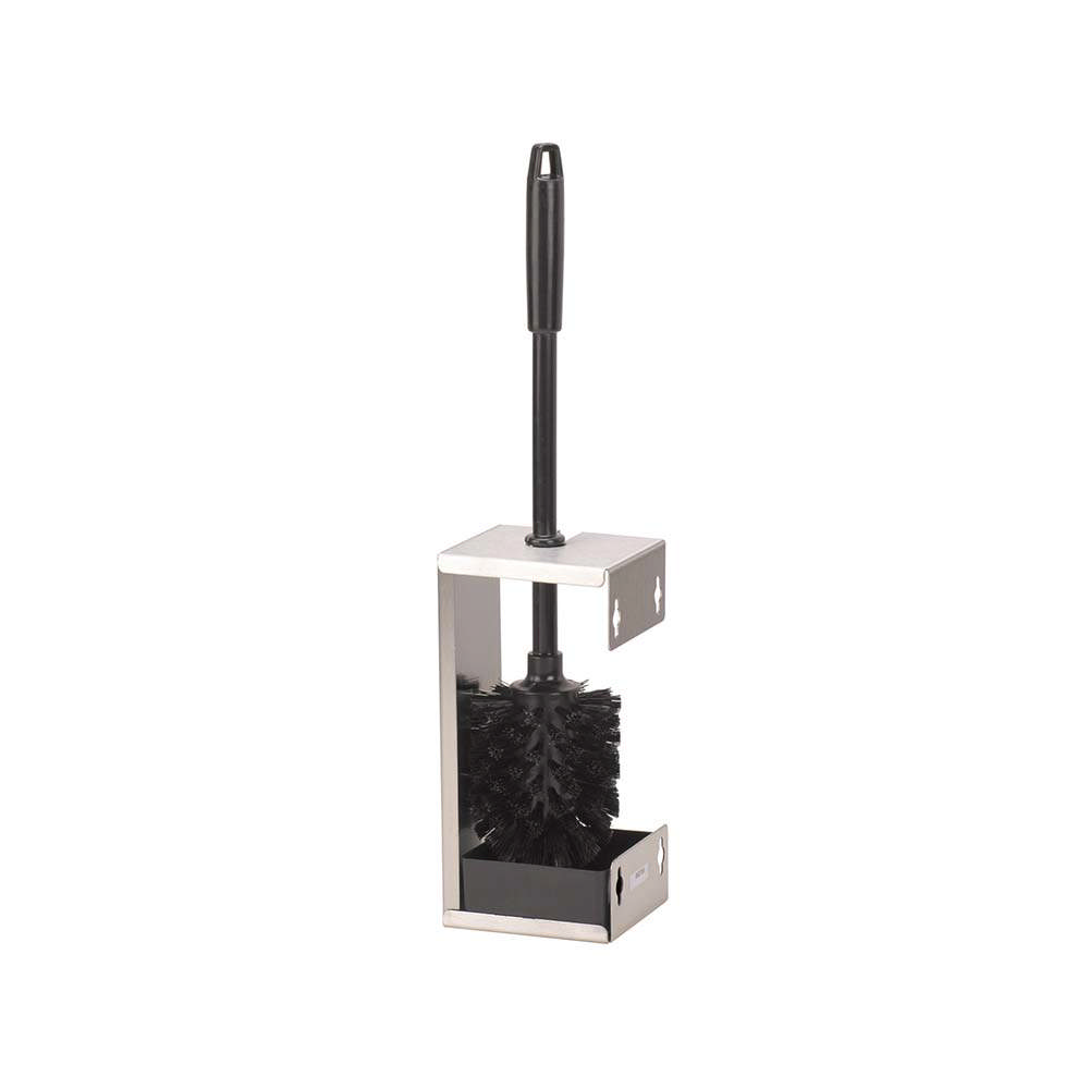 Toilet brush holder, stainless steel